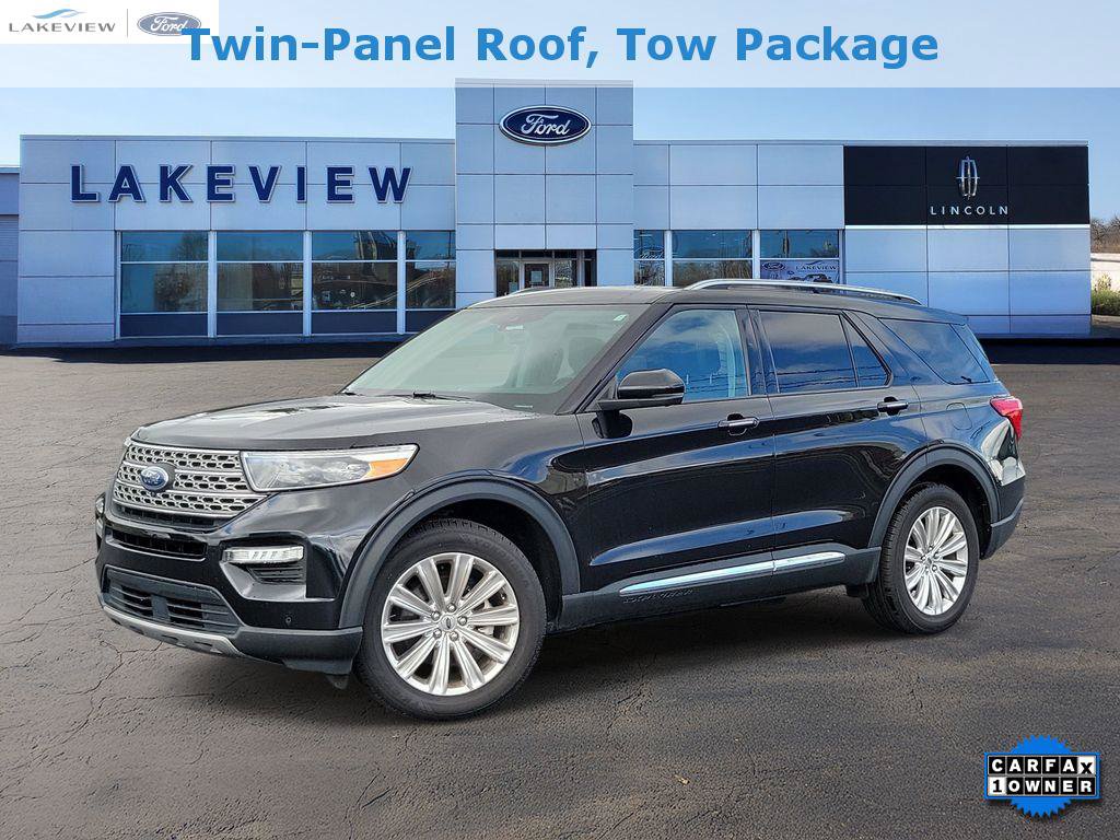 Certified 2022 Ford Explorer Limited w/ Equipment Group 301A