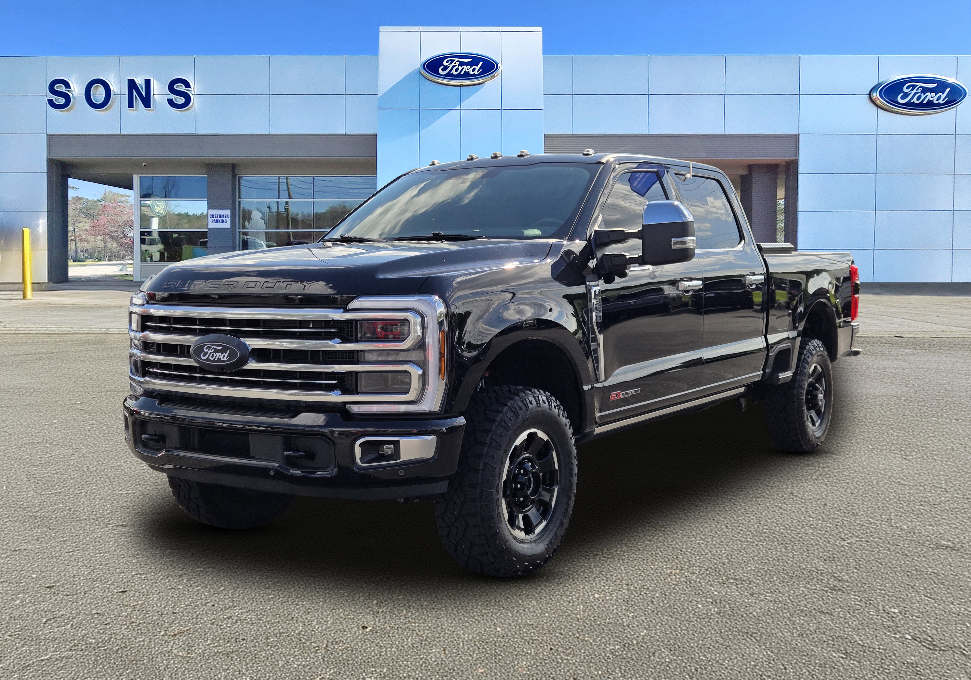 Certified 2025 Ford F350 Platinum w/ Platinum Plus Package