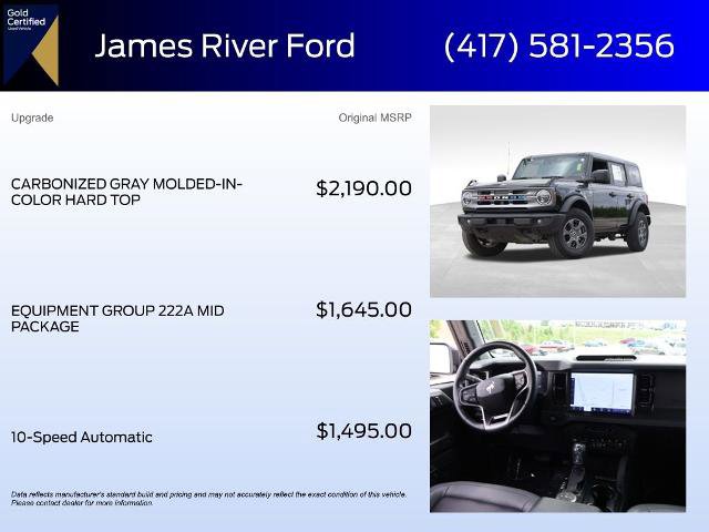 Certified 2024 Ford Bronco Big Bend AWD/4WD image 6