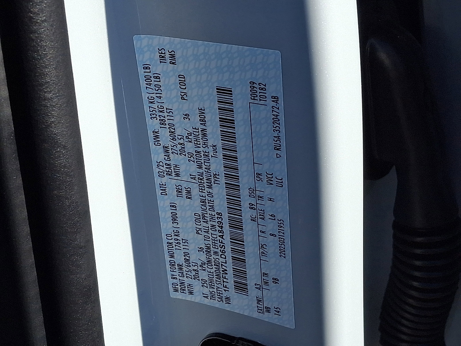 Certified 2025 Ford F150 Platinum w/ Equipment Group 702A High AWD/4WD image 29