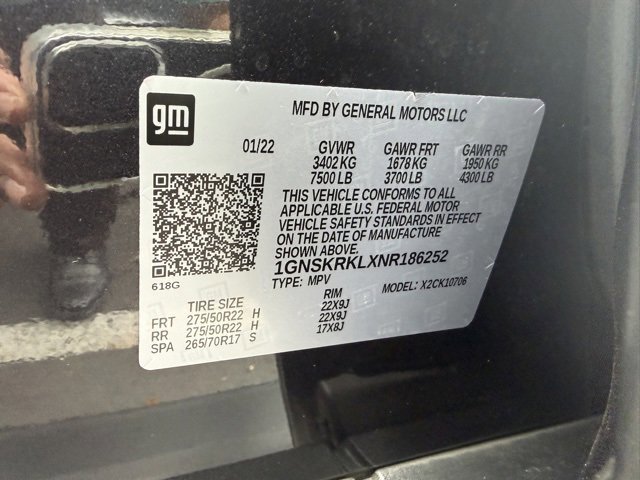 Used 2022 Chevrolet Tahoe RST w/ Sport Performance Package image 12