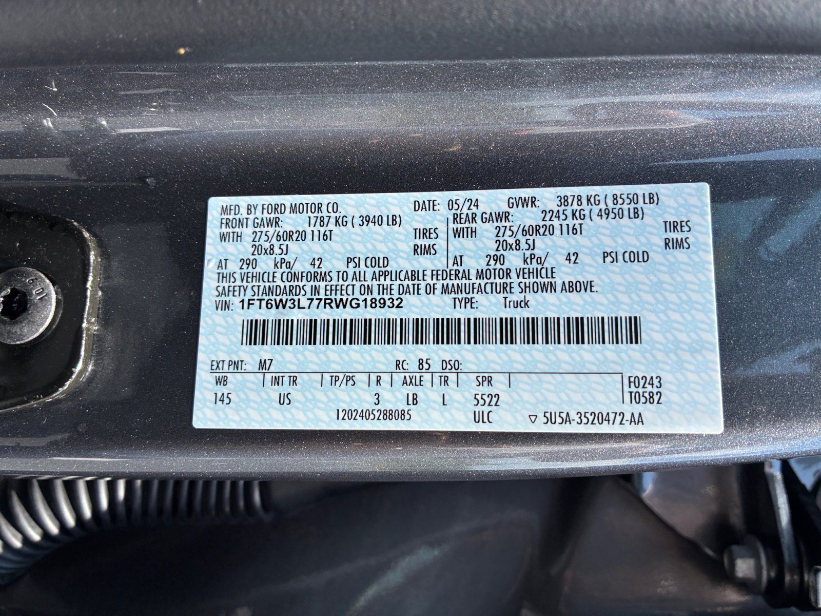 Certified 2024 Ford F150 Lightning Flash AWD/4WD image 25