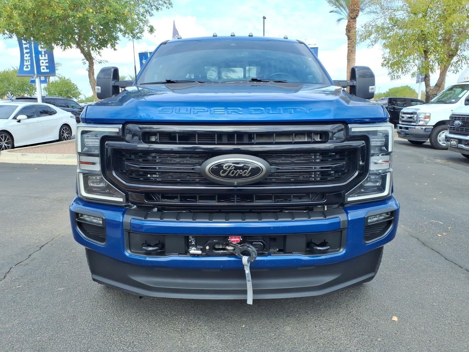 Certified 2022 Ford F350 Lariat w/ Black Appearance Package AWD/4WD image 2