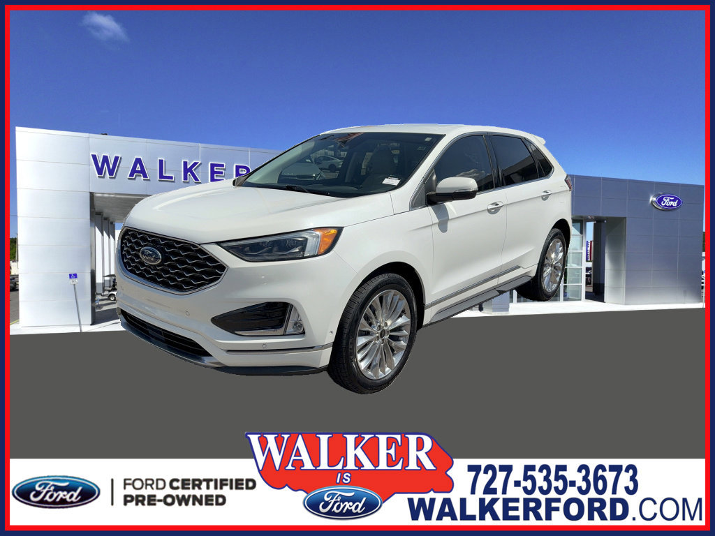 Certified 2021 Ford Edge Titanium w/ Equipment Group 301A image 5