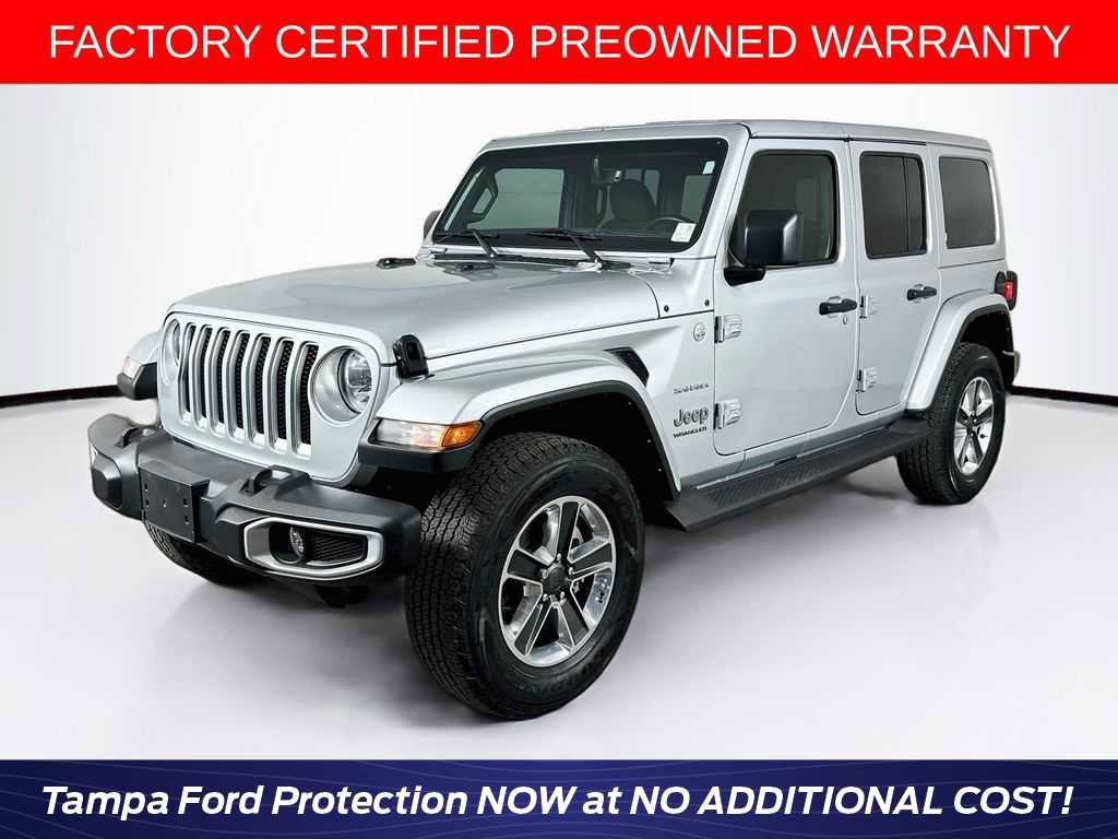 Used 2023 Jeep Wrangler Unlimited Sahara w/ Cold Weather Group AWD/4WD image 1