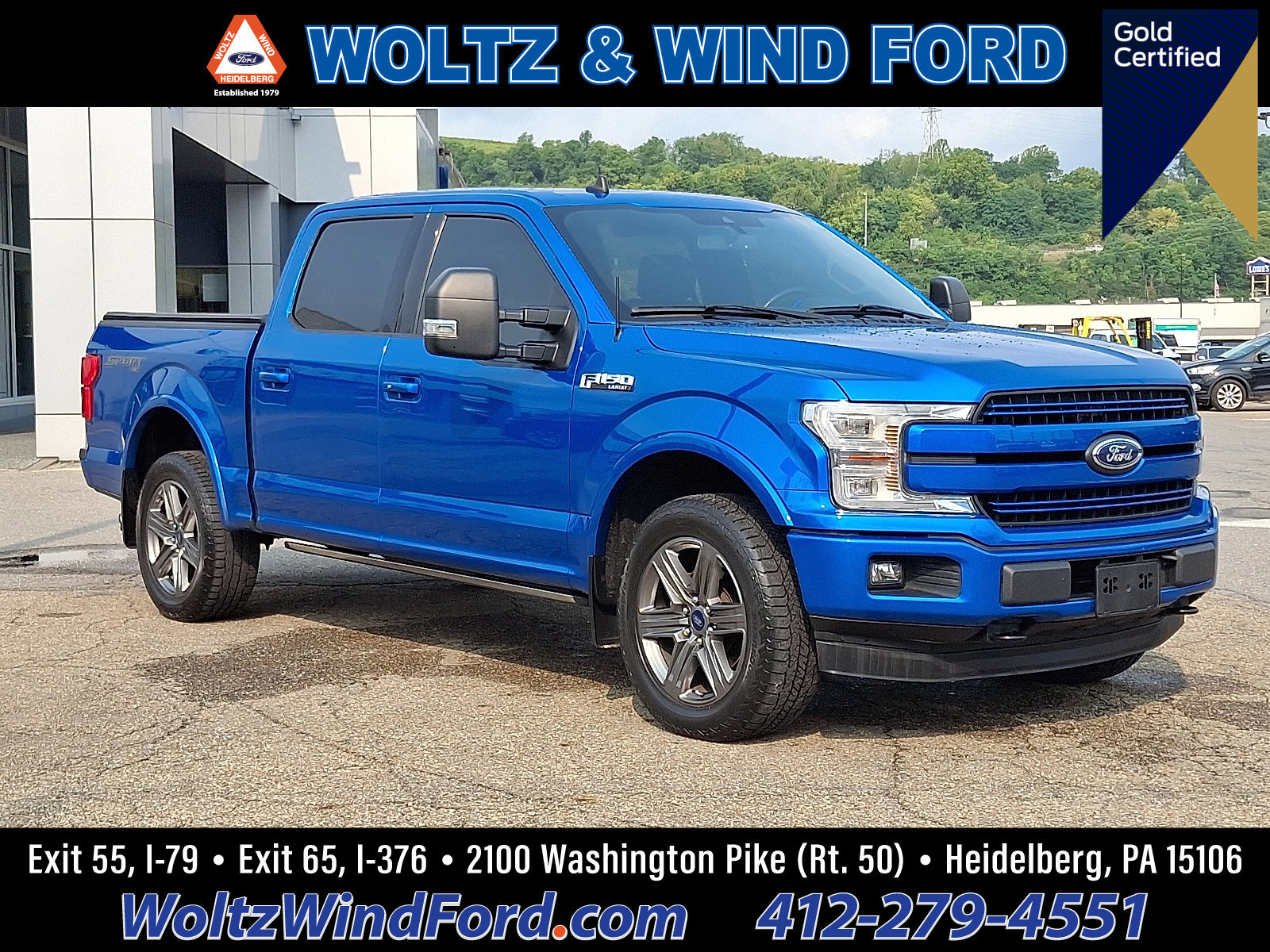 Certified 2020 Ford F150 Lariat w/ Equipment Group 502A Luxury