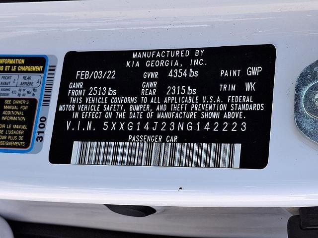 Used 2022 Kia K5 LXS image 26