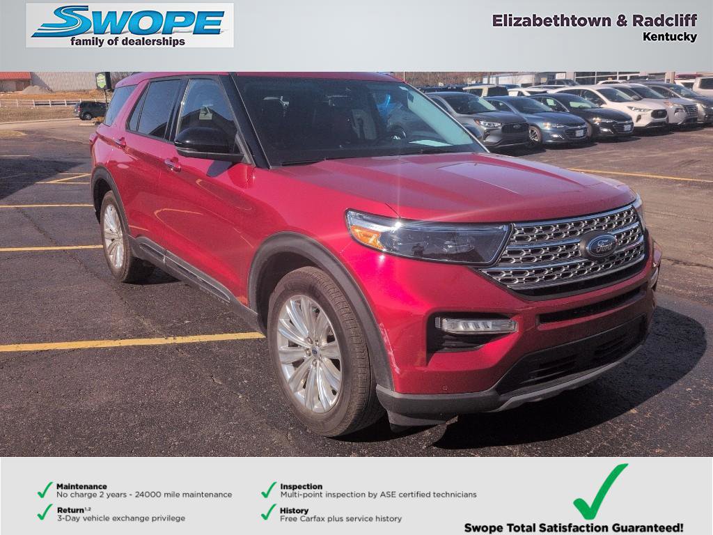 Certified 2021 Ford Explorer Limited w/ Equipment Group 301A image 4