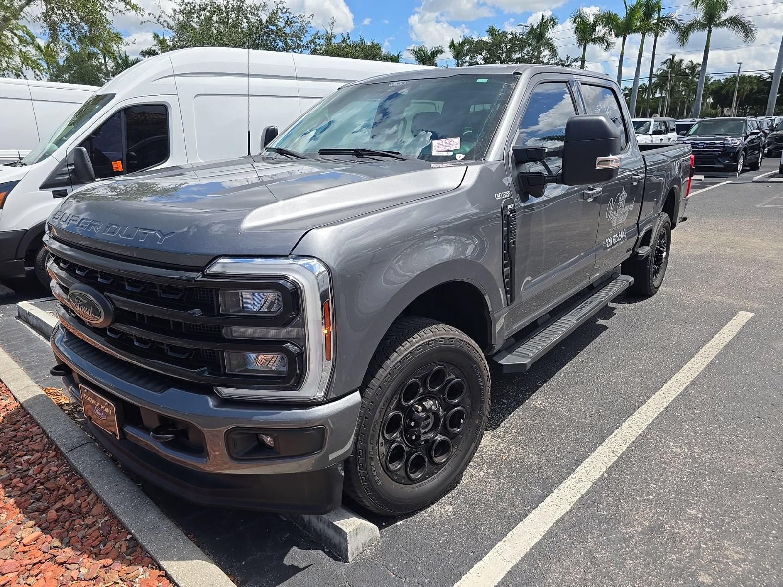 Certified 2024 Ford F250 XLT w/ Black Appearance Package AWD/4WD image 2