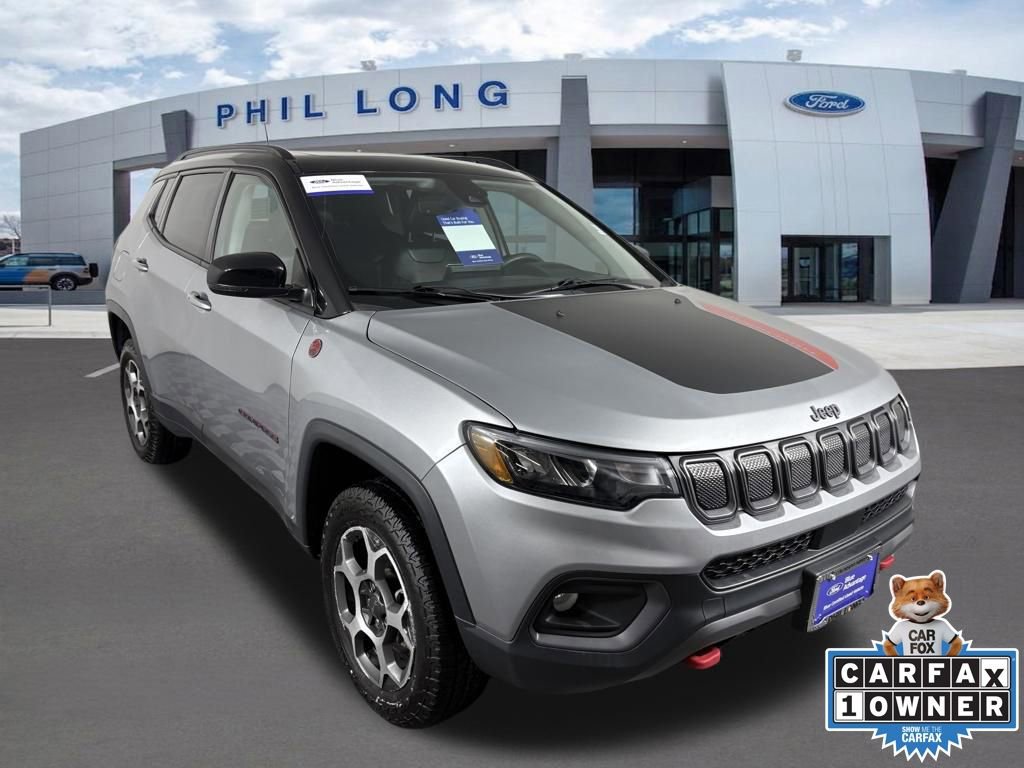 Used 2022 Jeep Compass Trailhawk w/ Sun and Sound Group AWD/4WD image 1