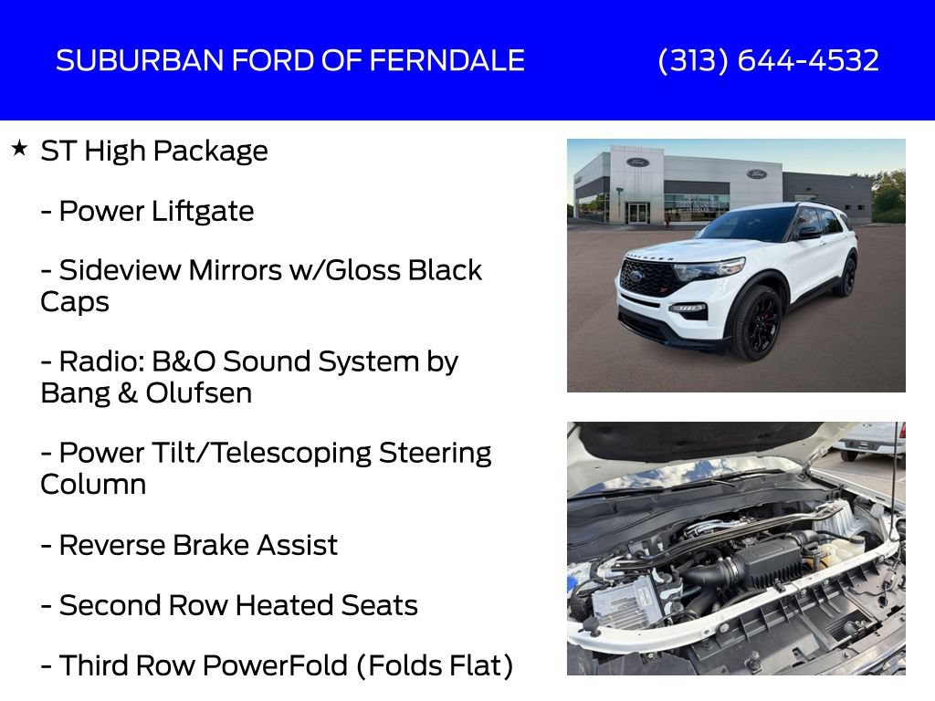 Certified 2024 Ford Explorer ST w/ Equipment Group 401A AWD/4WD image 17