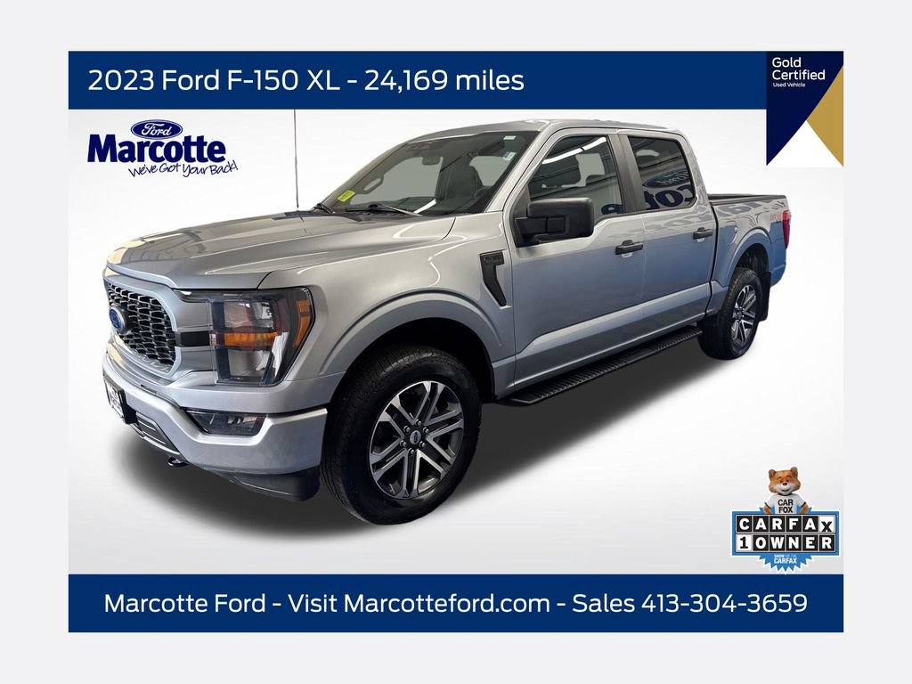 Certified 2023 Ford F150 XL w/ STX Appearance Package AWD/4WD image 1