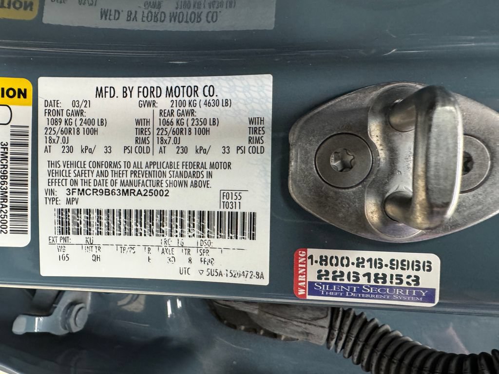 Certified 2021 Ford Bronco Sport Big Bend AWD/4WD image 33