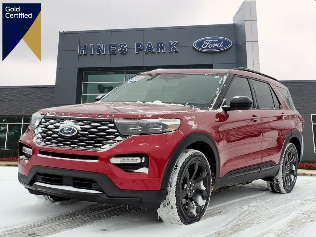 Certified 2022 Ford Explorer ST-Line w/ Class IV Trailer Tow Package image 1