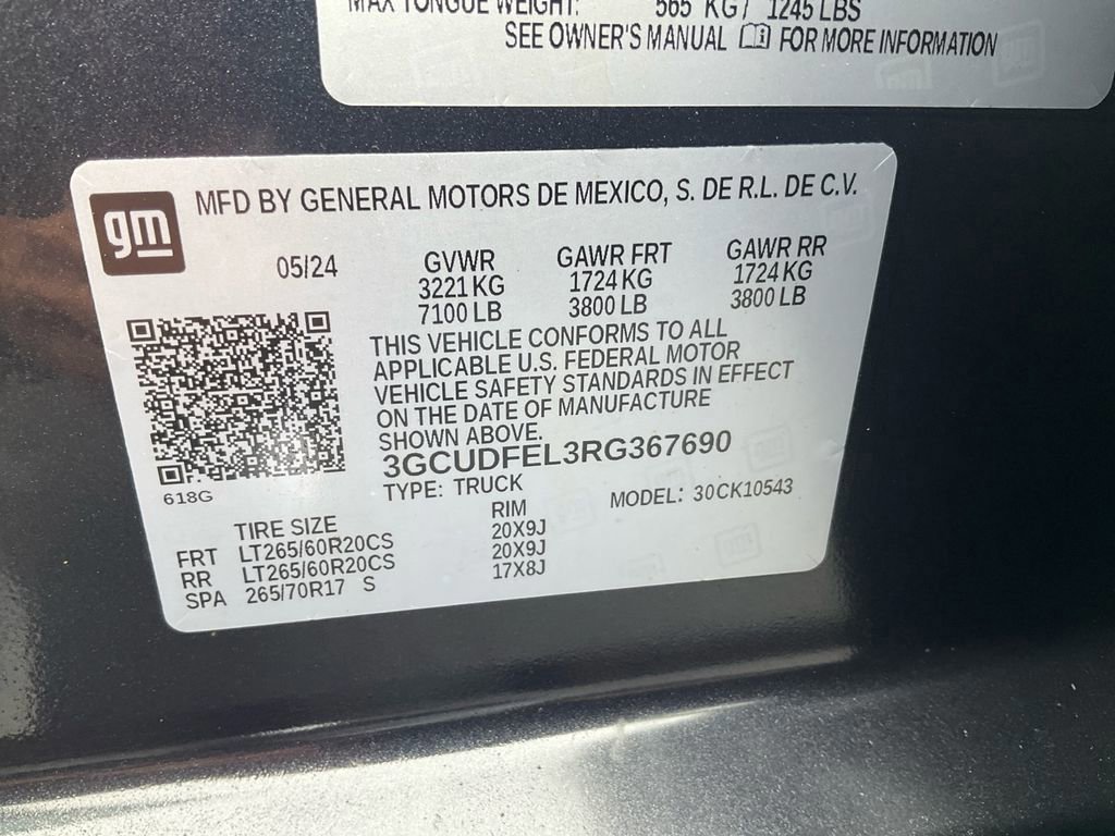 Used 2024 Chevrolet Silverado 1500 LT Trail Boss w/ Convenience Package II image 18