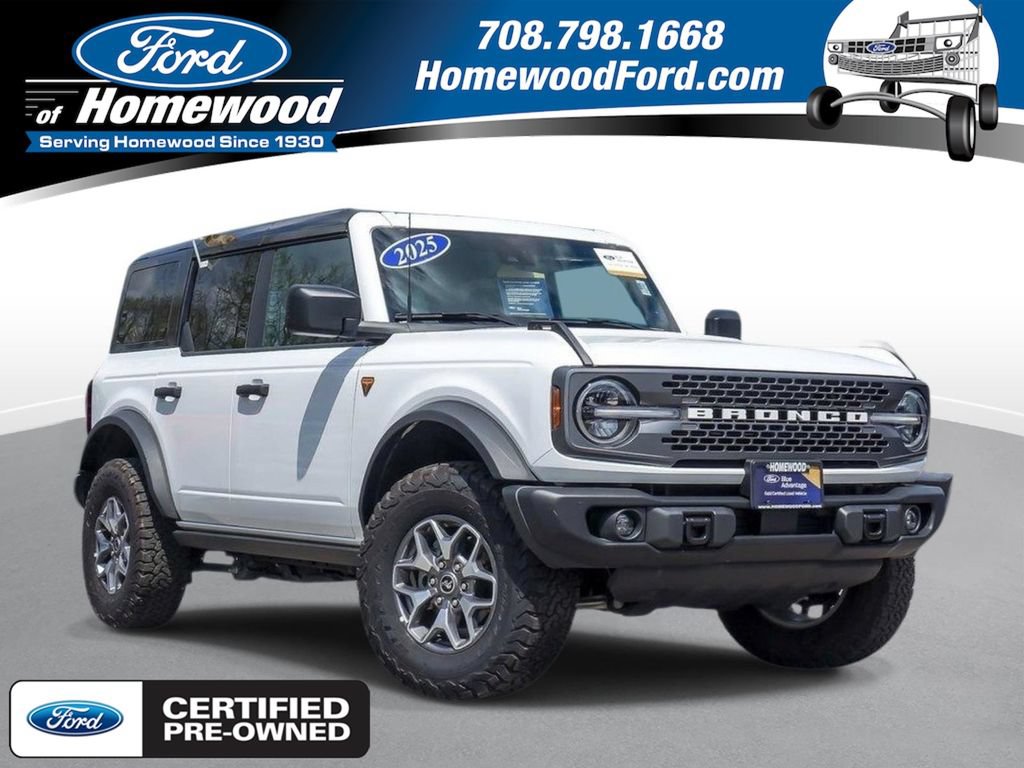 Certified 2025 Ford Bronco Badlands