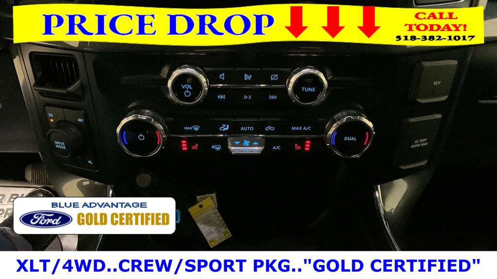 Certified 2022 Ford F150 XLT w/ Equipment Group 302A High image 44