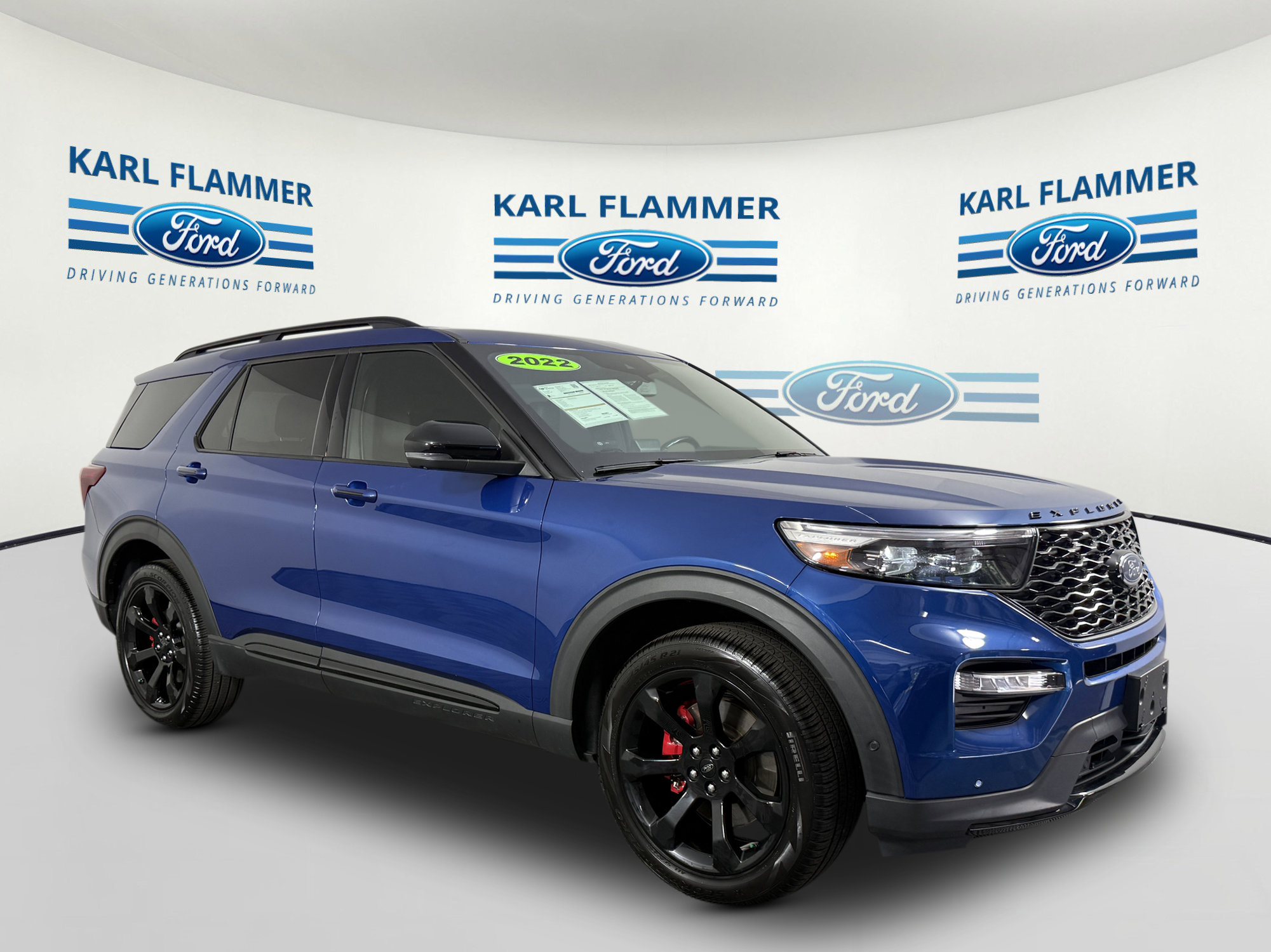 Certified 2022 Ford Explorer ST w/ Equipment Group 401A AWD/4WD image 1
