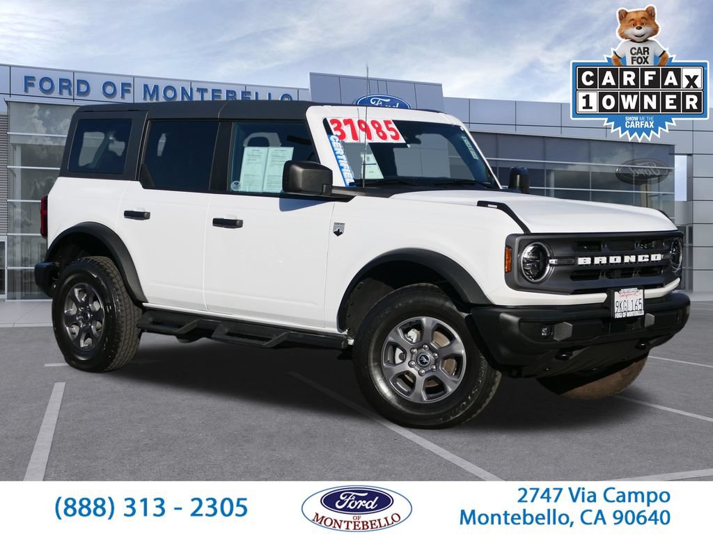Certified 2023 Ford Bronco Big Bend