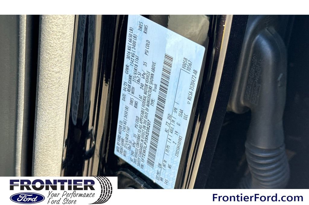 Certified 2025 Ford F150 XLT w/ Equipment Group 301A Standard AWD/4WD image 27