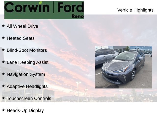 Used 2022 Toyota Prius XLE w/ Advanced Technology Package AWD/4WD image 8