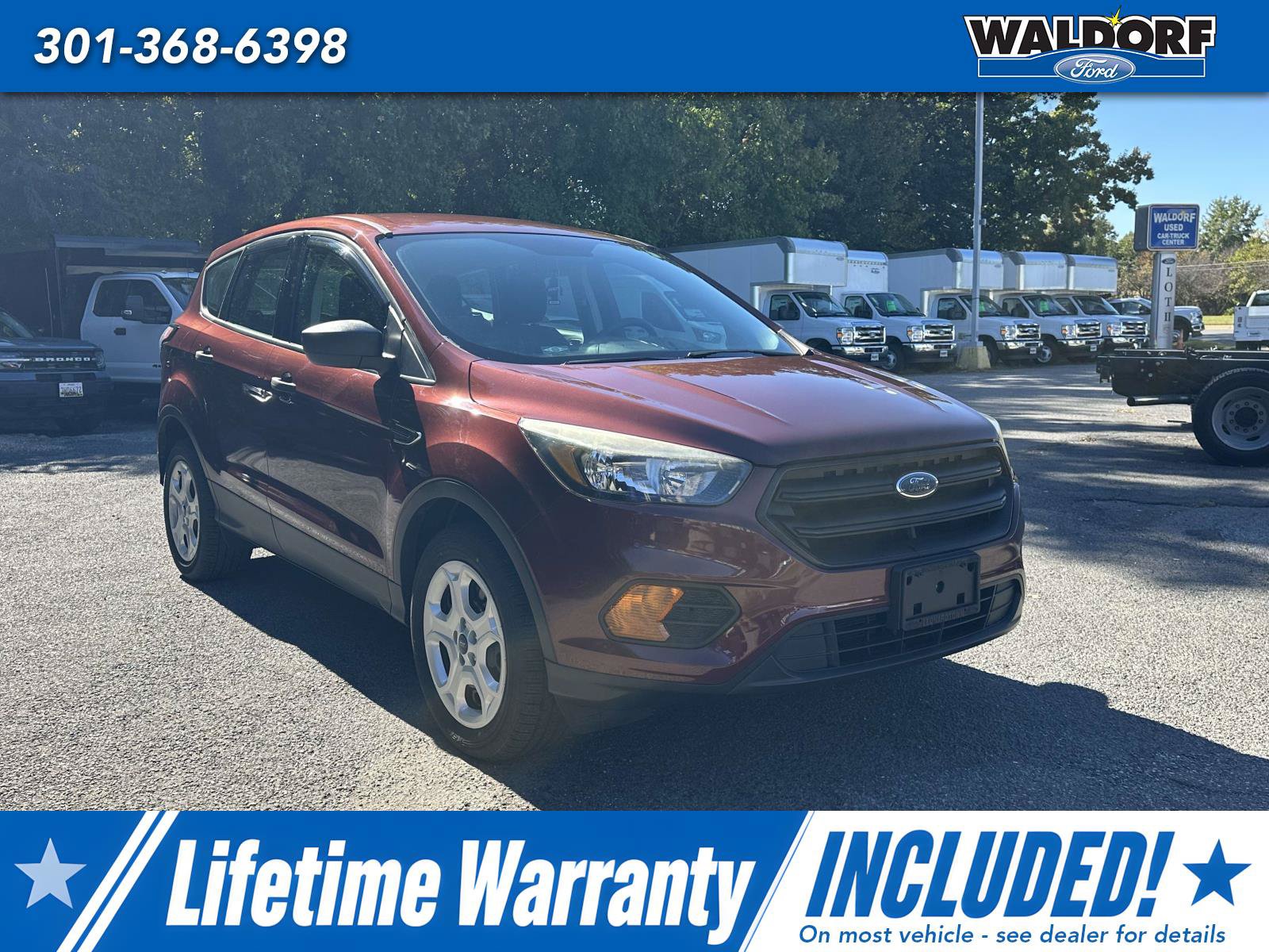 Certified 2018 Ford Escape S