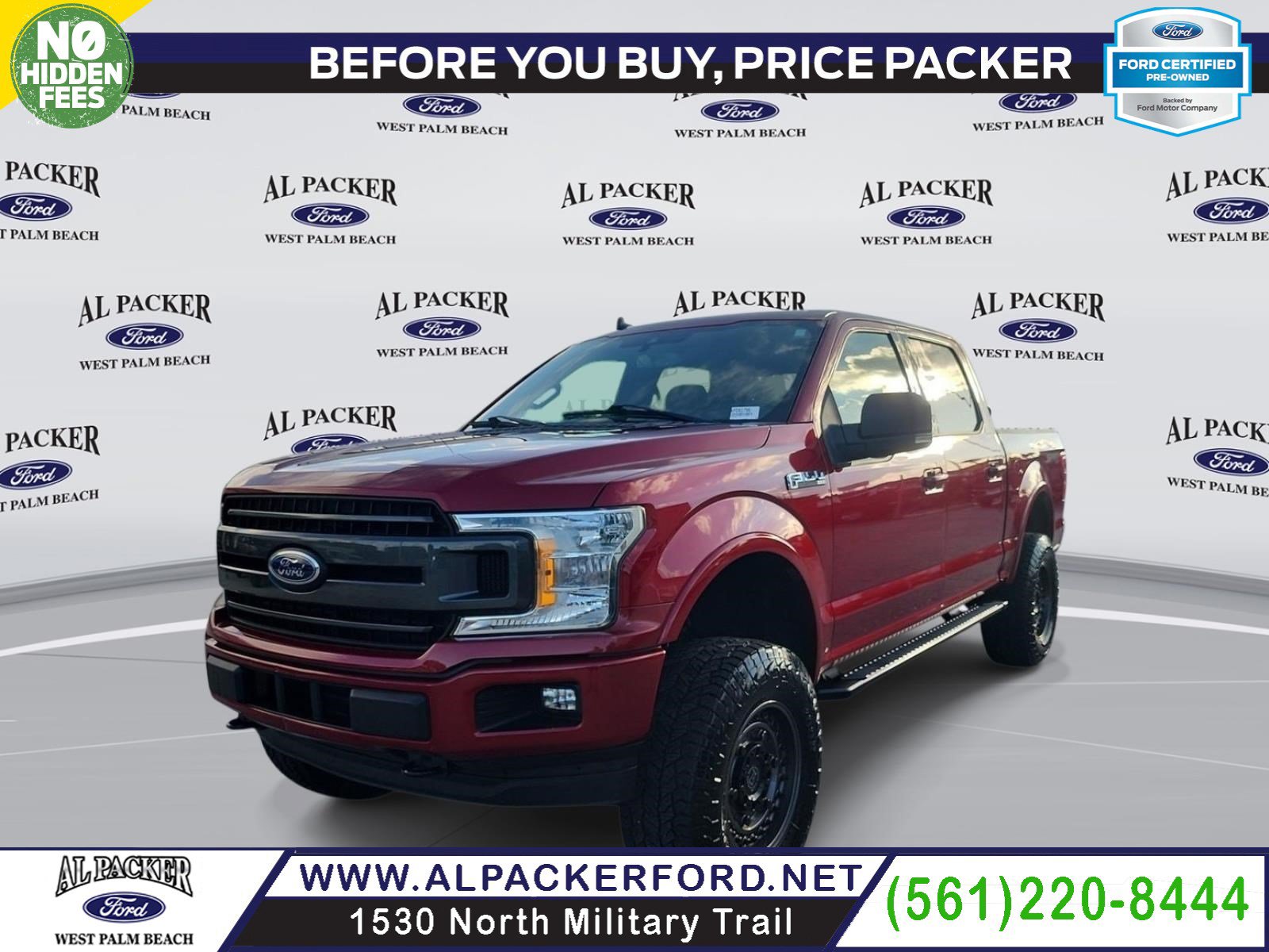 Certified 2019 Ford F150 XLT w/ Equipment Group 302A Luxury
