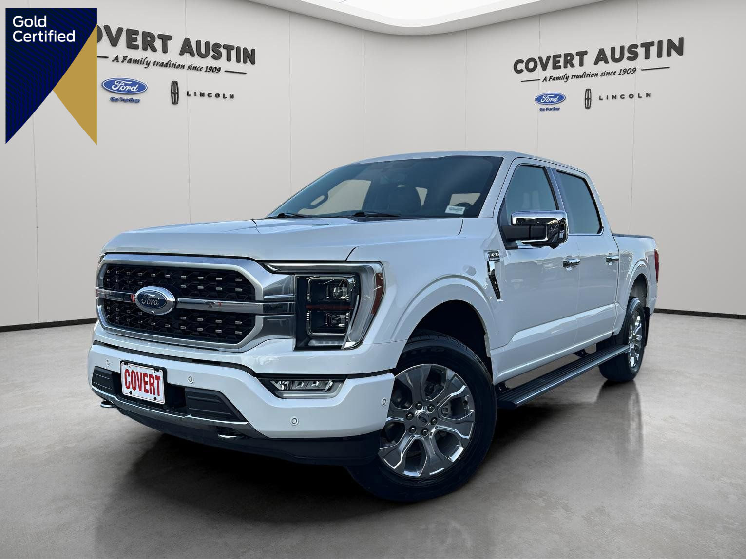 Certified 2022 Ford F150 Platinum image 1