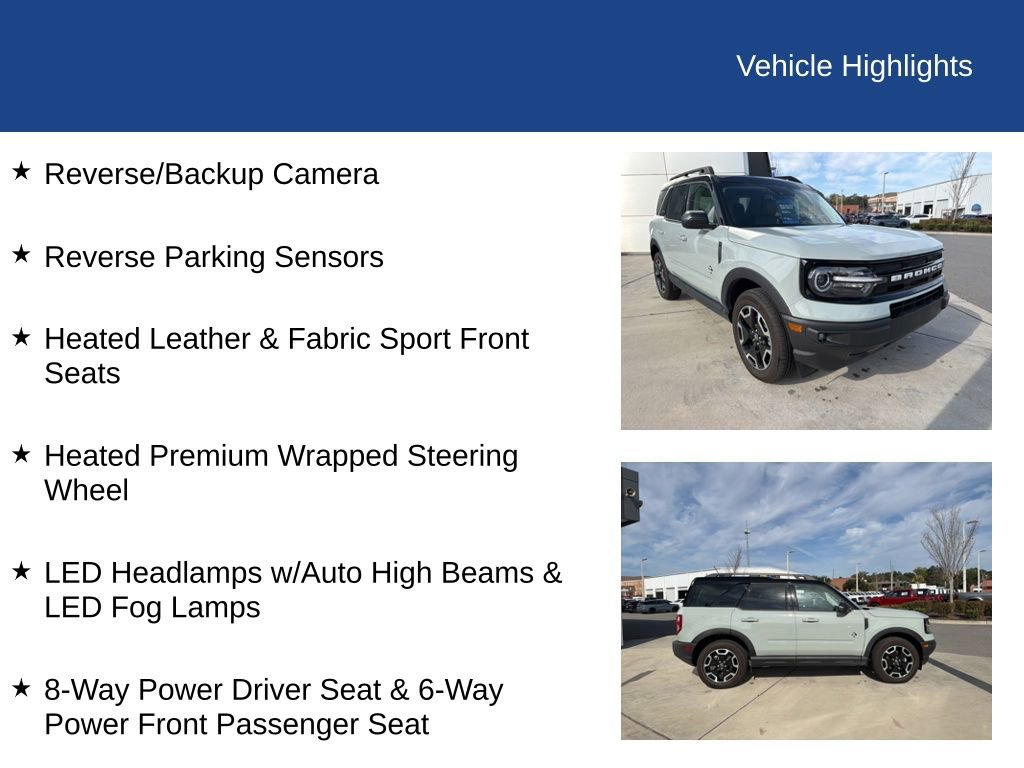 Certified 2024 Ford Bronco Sport Outer Banks image 30