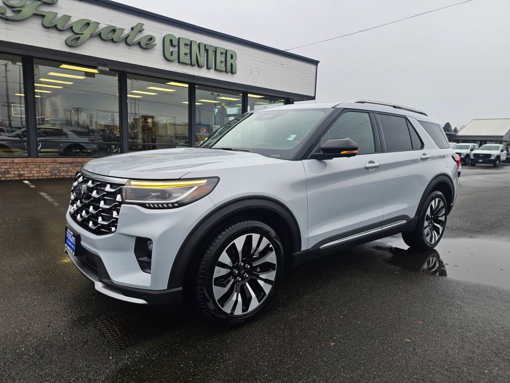 Certified 2025 Ford Explorer Platinum w/ LUX Leather Package image 2