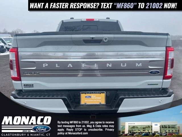 Certified 2023 Ford F150 Platinum w/ Equipment Group 701A High image 4