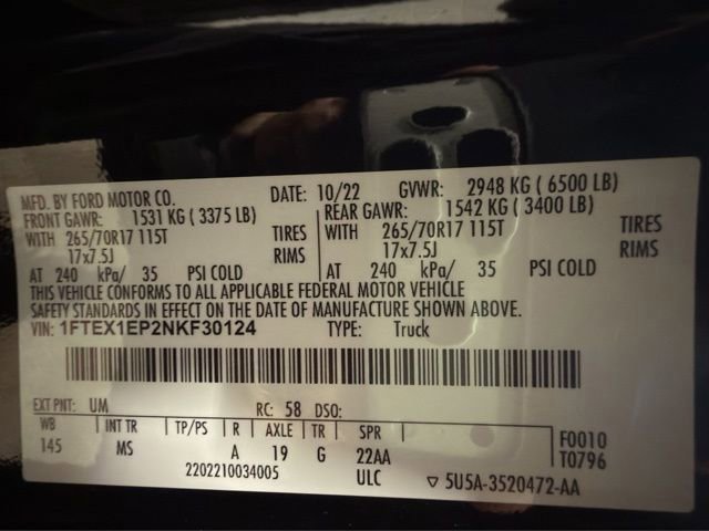 Certified 2022 Ford F150 XLT image 31