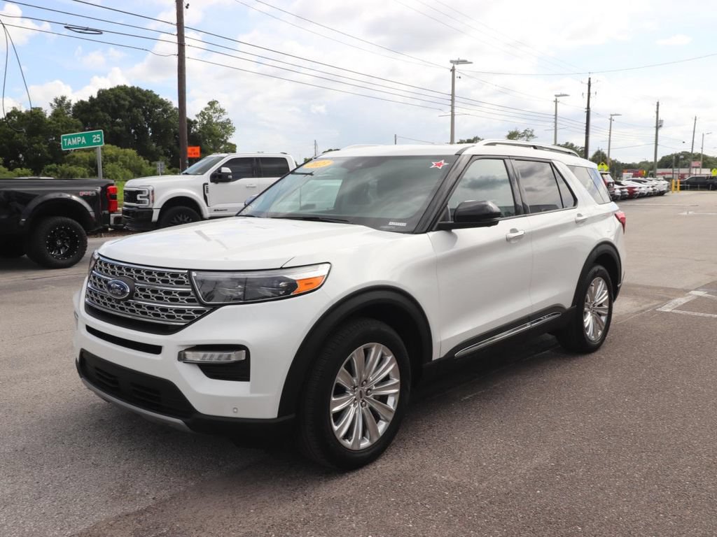 Certified 2023 Ford Explorer Limited w/ Limited Technology Package RWD image 3