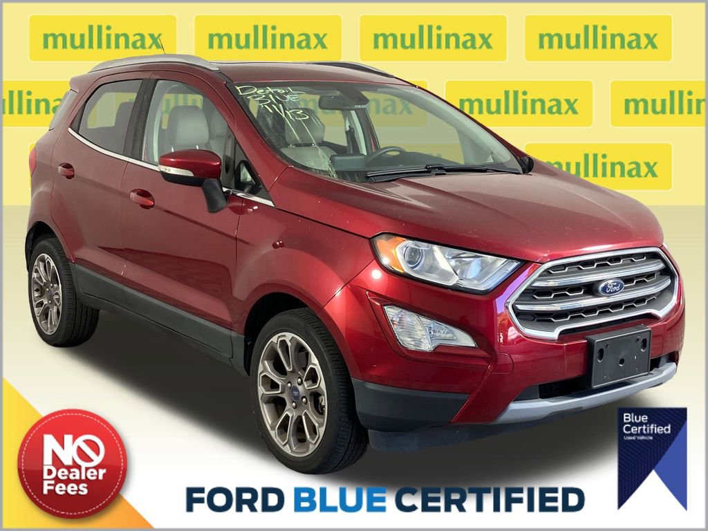 Certified 2020 Ford EcoSport Titanium