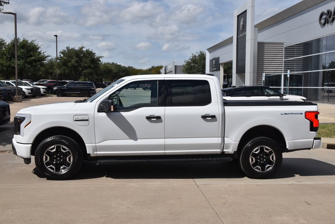 Certified 2023 Ford F150 Lightning XLT w/ Tow Technology Package AWD/4WD image 12