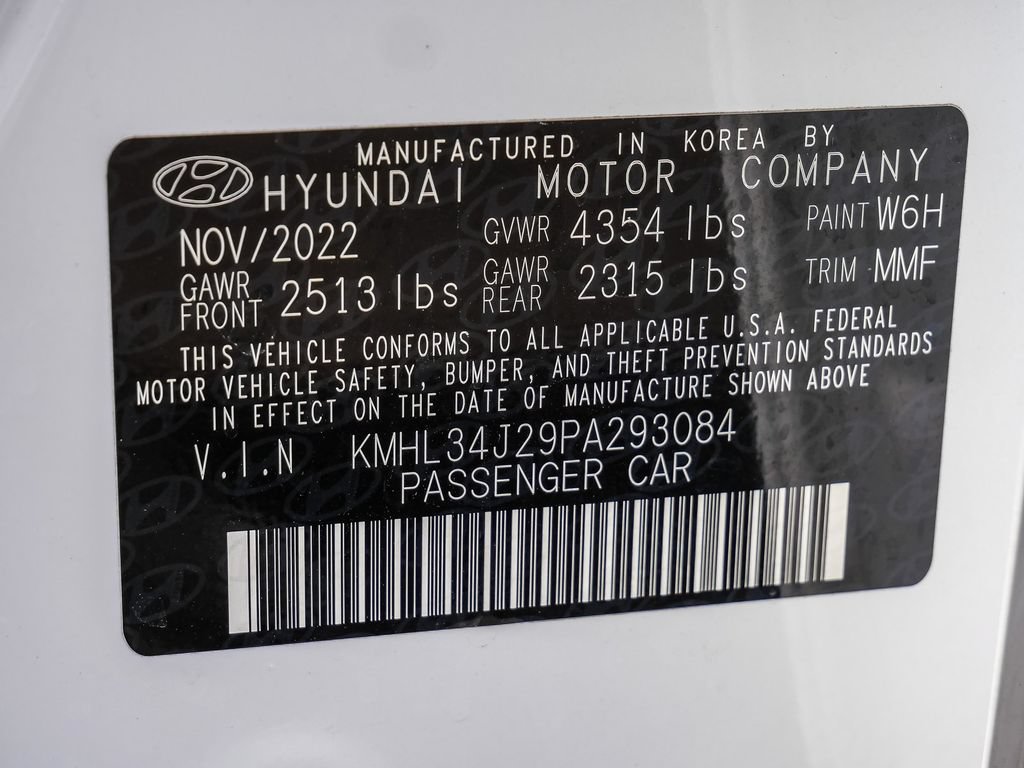 Used 2023 Hyundai Sonata Limited w/ Cargo Package FWD image 44