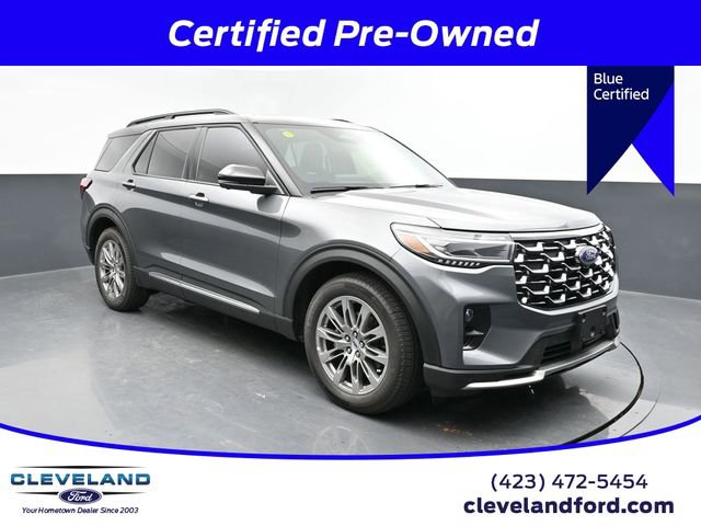 Certified 2025 Ford Explorer Platinum image 1
