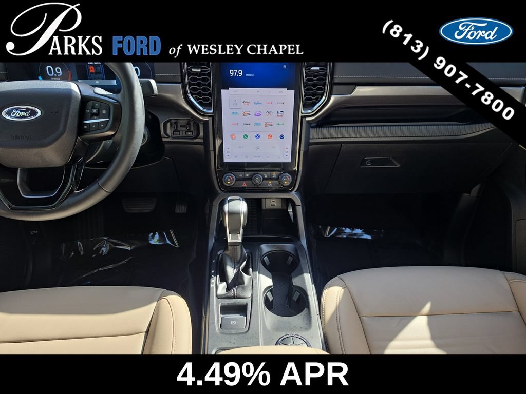 Certified 2025 Ford Ranger Lariat w/ Chrome Accent Package RWD image 13