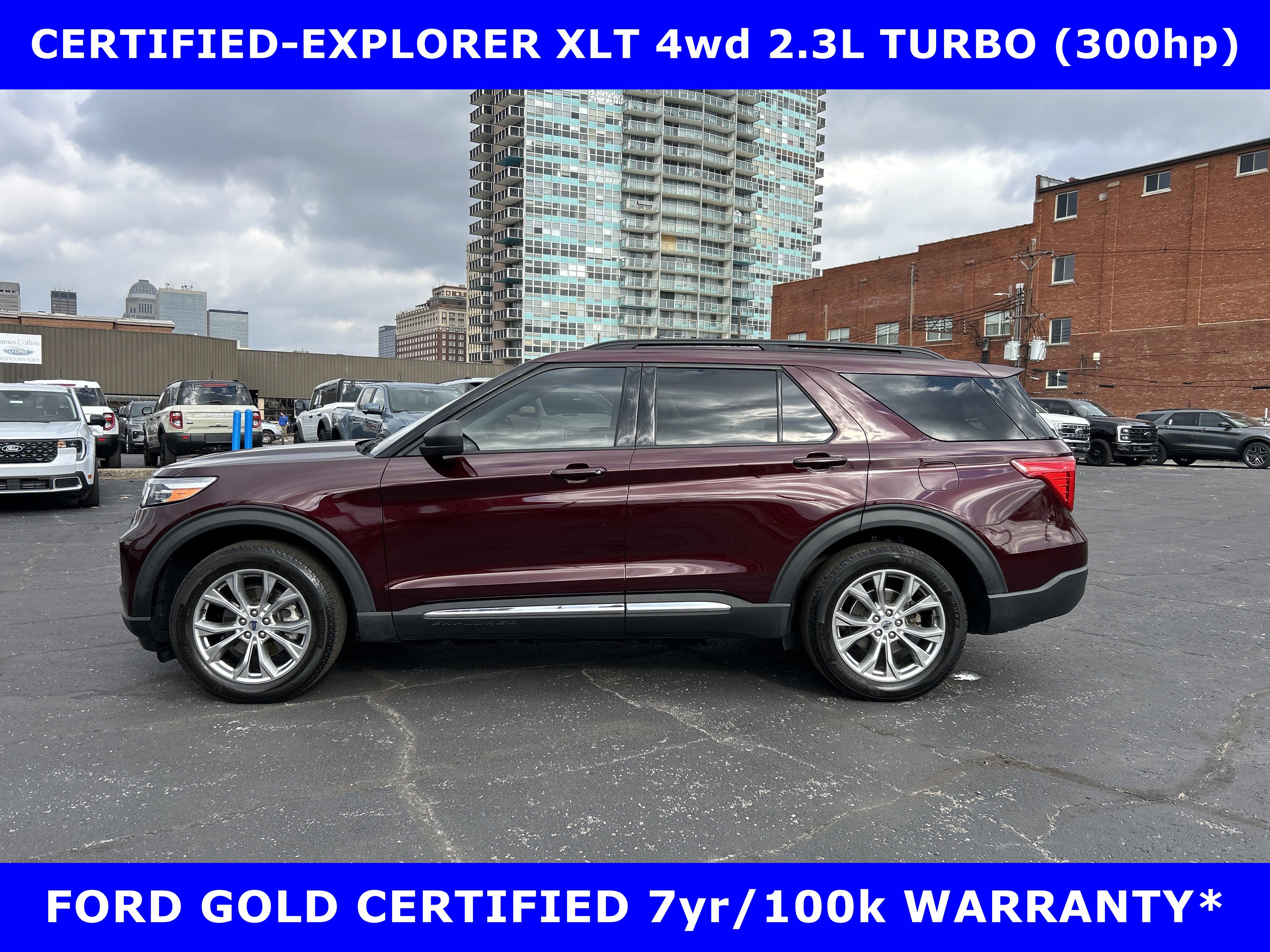 Certified 2022 Ford Explorer XLT w/ Equipment Group 202A