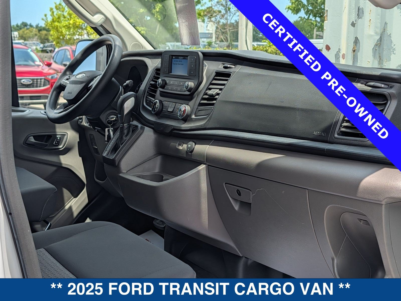 Certified 2025 Ford Transit 250 Low Roof w/ Exterior Upgrade Package RWD image 17