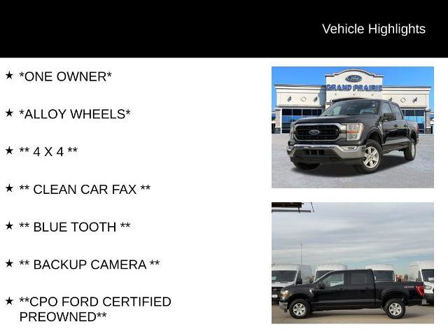 Certified 2022 Ford F150 XLT w/ Equipment Group 301A Mid image 4