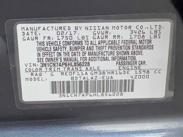 Used 2017 Nissan Versa S Plus FWD image 27