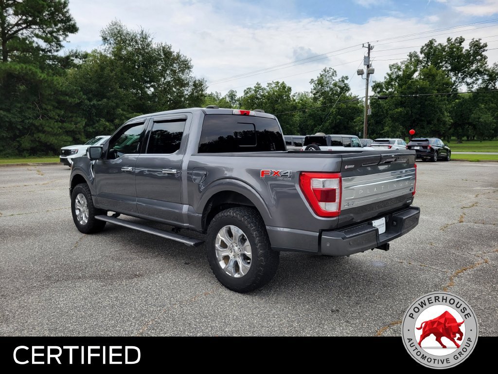 Certified 2023 Ford F150 Platinum w/ Equipment Group 701A High AWD/4WD image 4