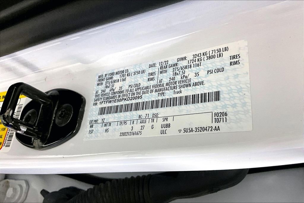 Certified 2023 Ford F150 Lariat AWD/4WD image 26