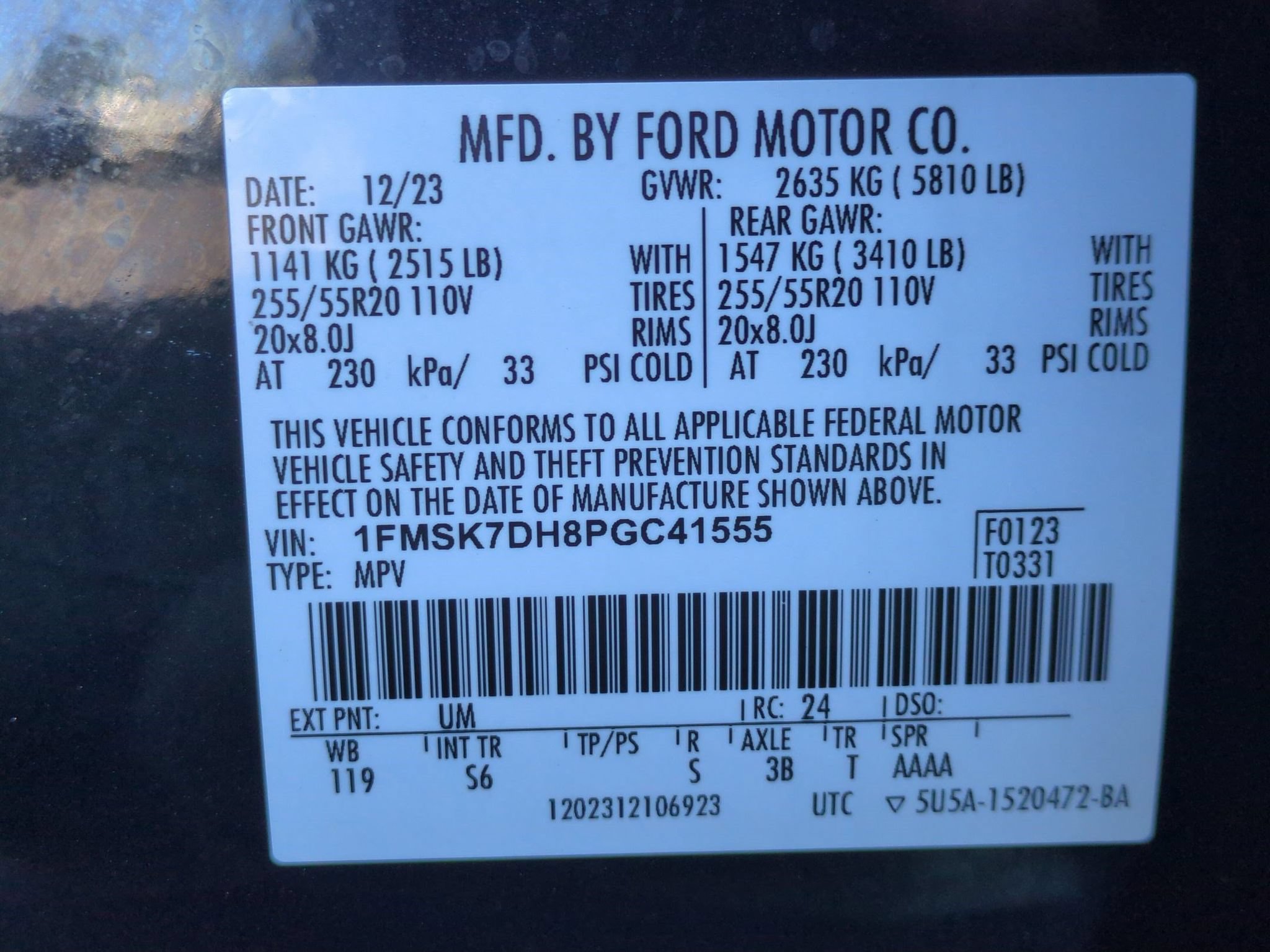 Certified 2023 Ford Explorer XLT w/ Equipment Group 202A RWD image 29