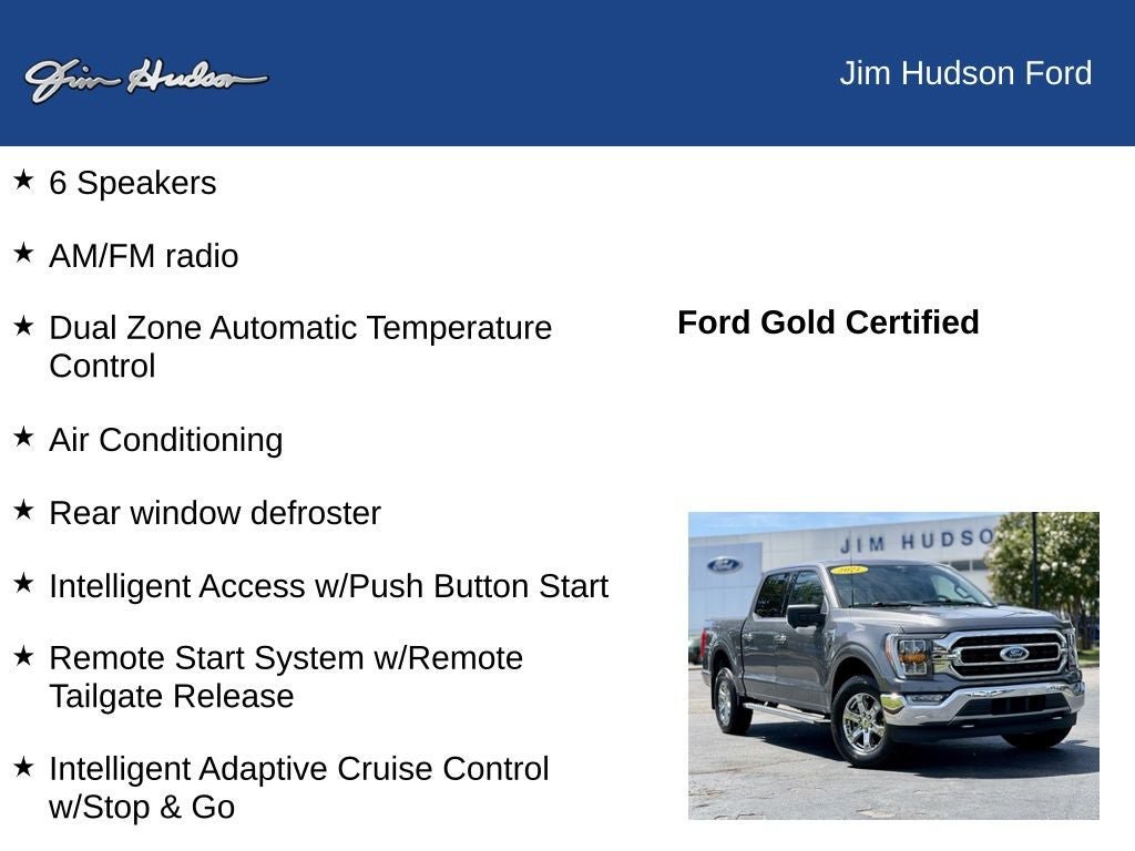 Certified 2021 Ford F150 XLT w/ Equipment Group 302A High AWD/4WD image 13