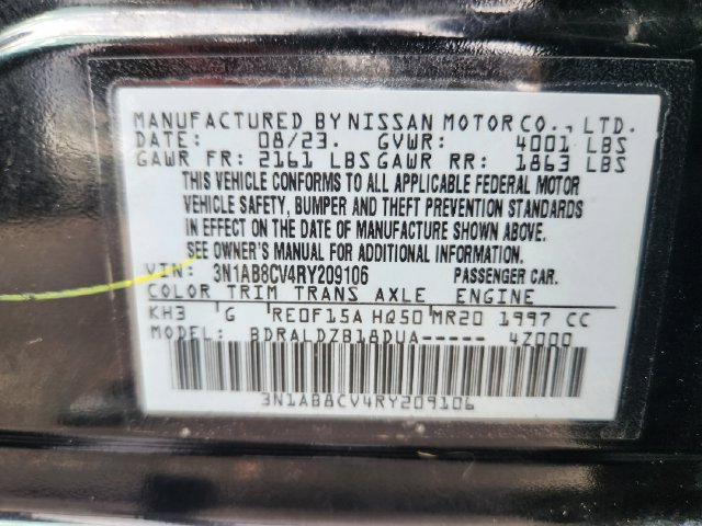 Used 2024 Nissan Sentra SV FWD image 24
