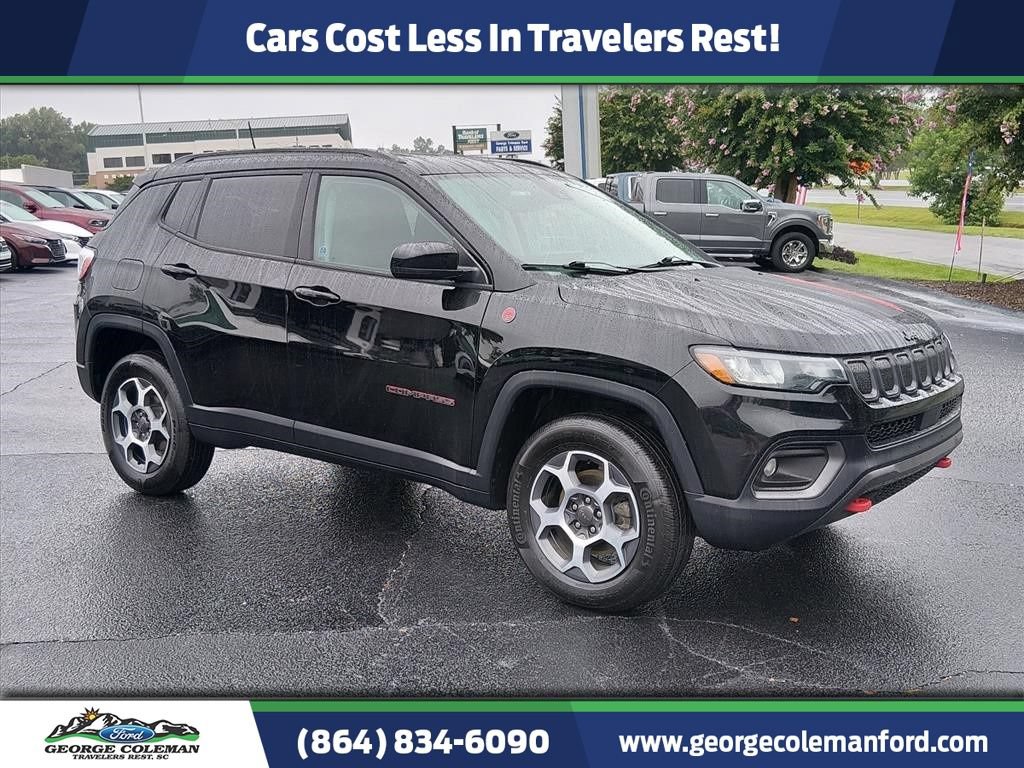 Used 2022 Jeep Compass Trailhawk w/ Trailhawk Convenience Group AWD/4WD image 1