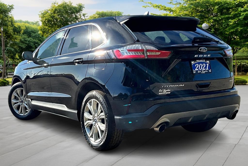 Certified 2021 Ford Edge Titanium w/ Cargo Accessory Package AWD/4WD image 2