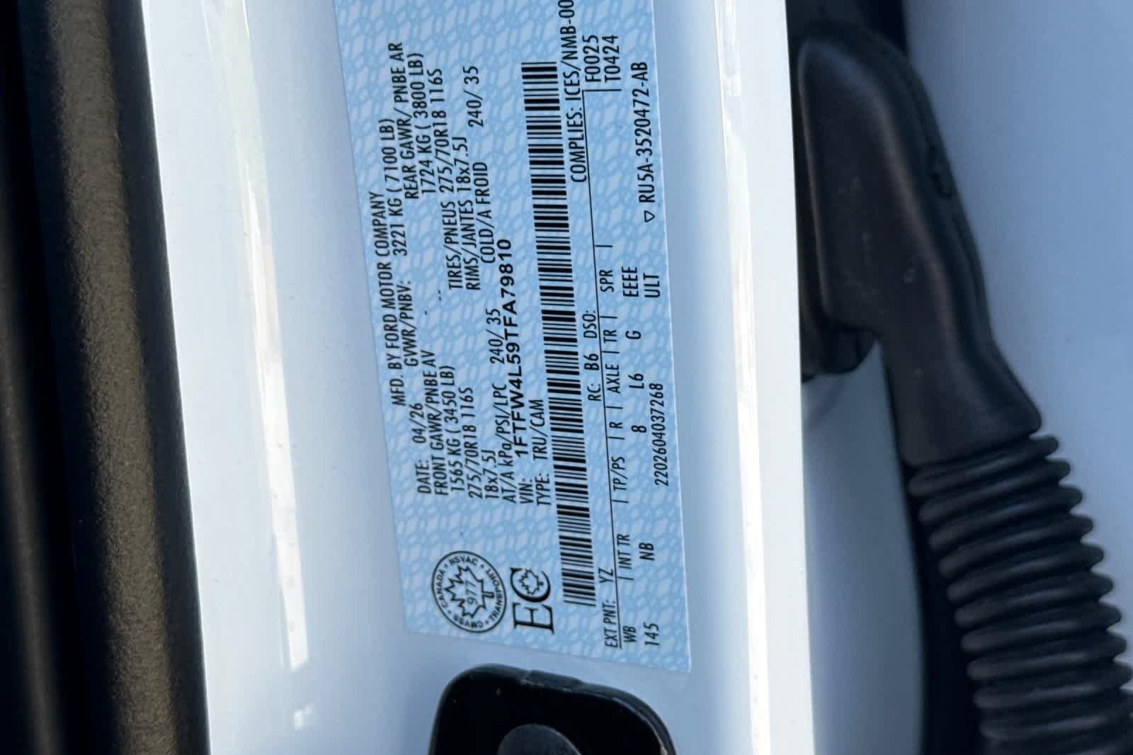 Certified 2026 Ford F150 Tremor w/ Equipment Group 402B MID AWD/4WD image 28